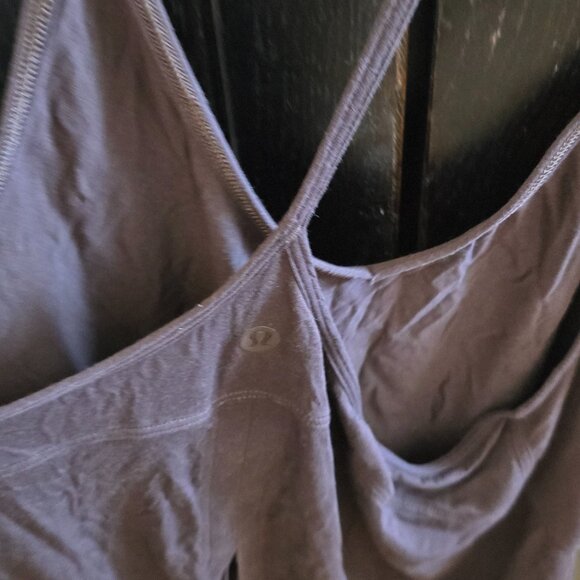 Lululemon Modal-Silk Yoga Tank Top Espresso Size 6 Excellent condition - Picture 3 of 5